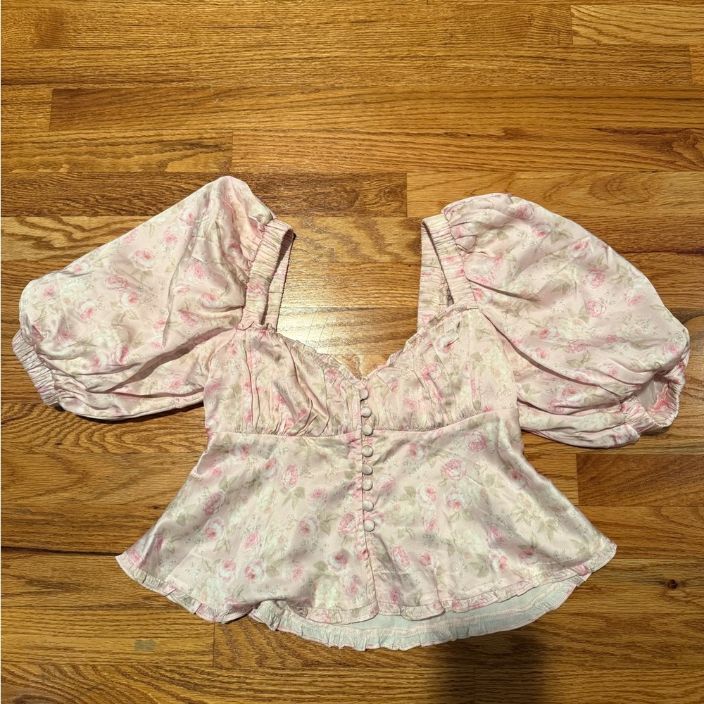 For Love and Lemons Rhoda Blouse